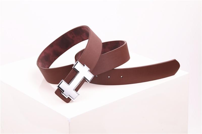 Luxury Designer H Pattern Belts For Men-FunkyTradition