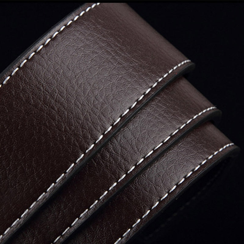 Premium Quality H Buckle Genuine Leather Belt For Men in Color Variant- Funky Tradition