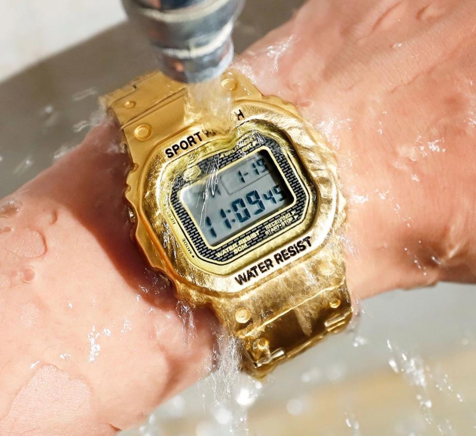 Luxury Edition Metal Square Sports Watch For Men And Women-FunkyTradition