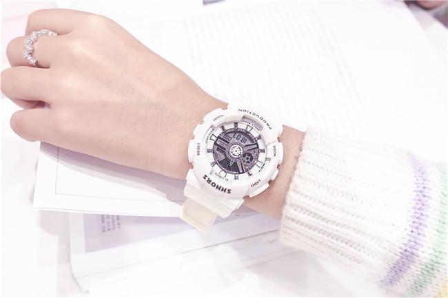 Stylish Unisex Multi function Electronic Sport Waterproof Silicone Watch -FunkyTradition