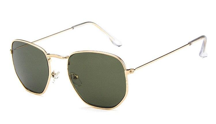 New Stylish Edition Hexagonal Sunglasses For Men And Women -FunkyTradition