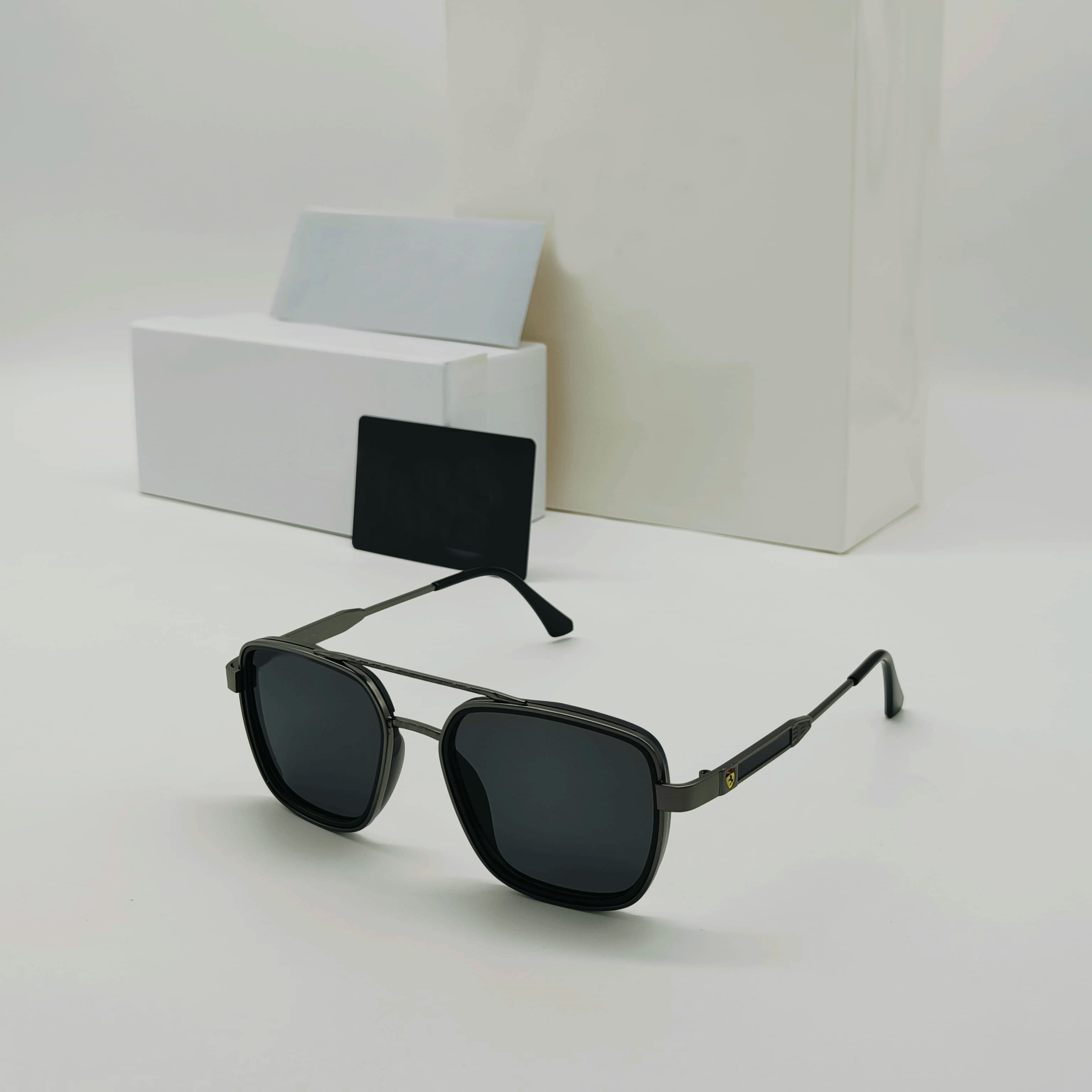 Luxury Oversized Square Multicolor Sunglasses – Unisex Designer Shades with UV Protection