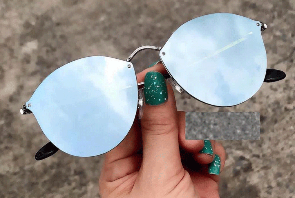 Stylish Rimless Cool Round Sunglasses For Men And Women -FunkyTradition