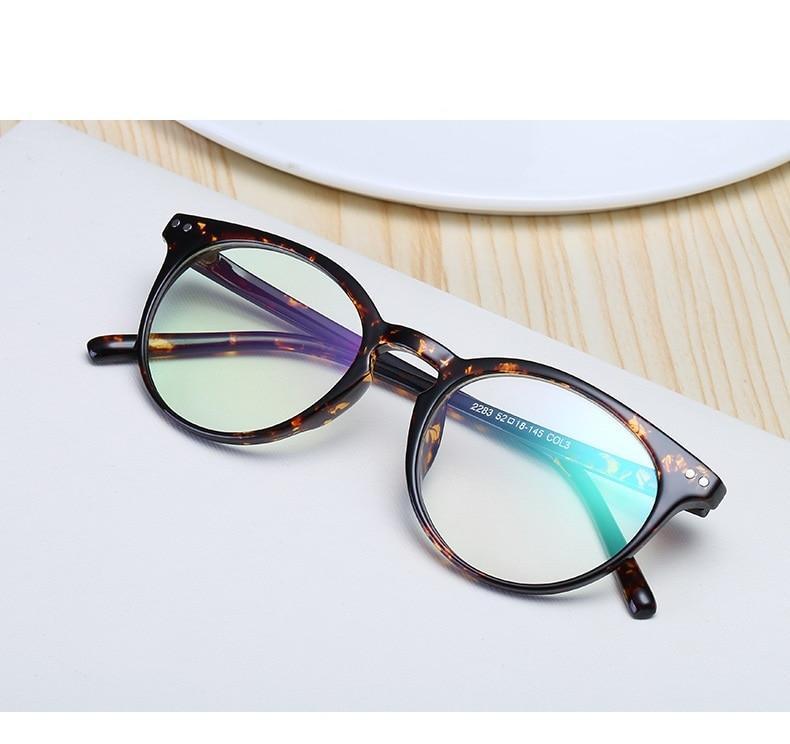 Round Vintage Clear Lens Glasses For Men And Women -FunkyTradition