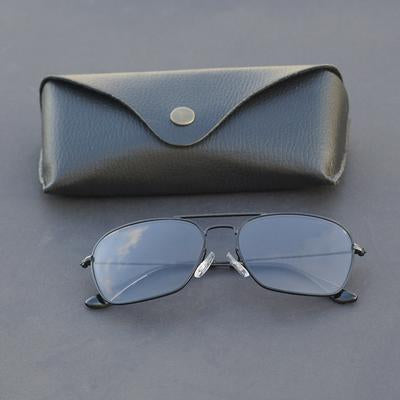 Raees Black And Transparent Square Sunglasses For Men And Women-FunkyTradition