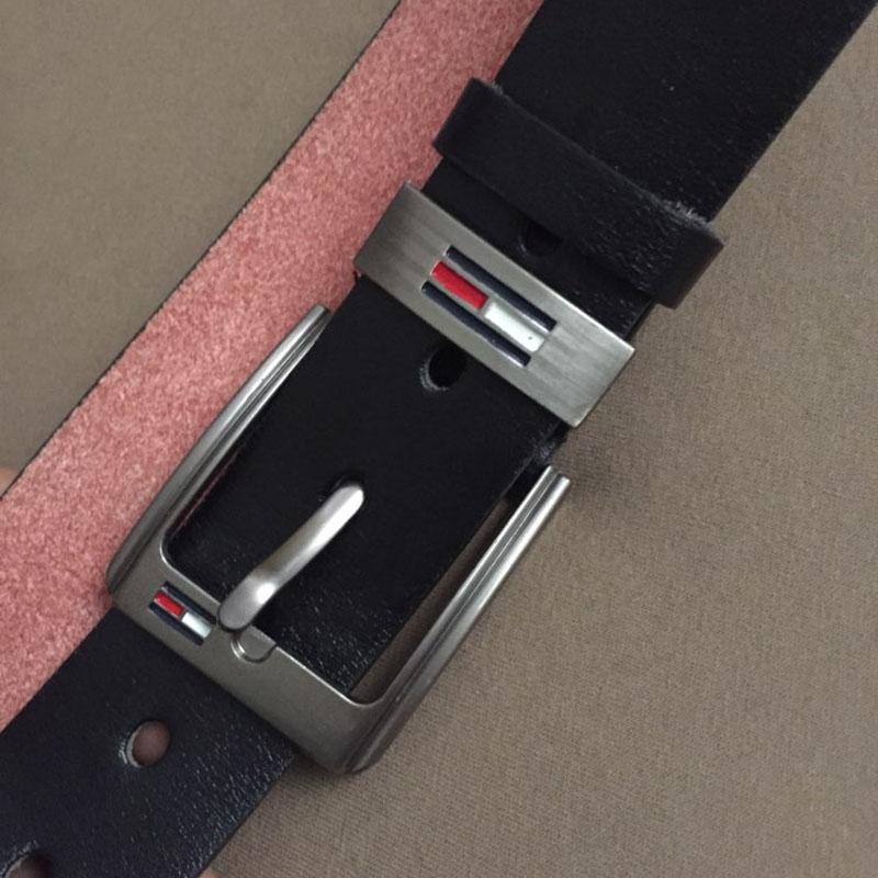 Stylish Genuine Leather Needle Buckle Belt For Men-FunkyTradition