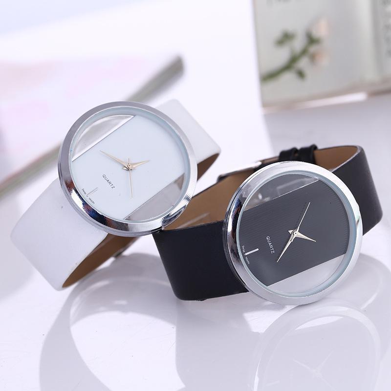 Women Branded Luxury Leather Quartz Antique Stylish Round Dial Watch-FunkyTradition