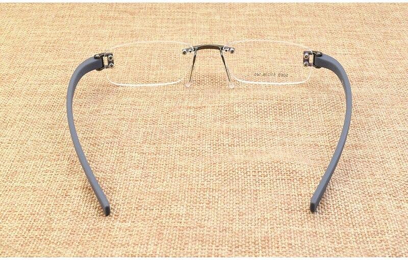 New Fashion Retro Glasses frame Frameless Metal For Men Women - FunkyTradition