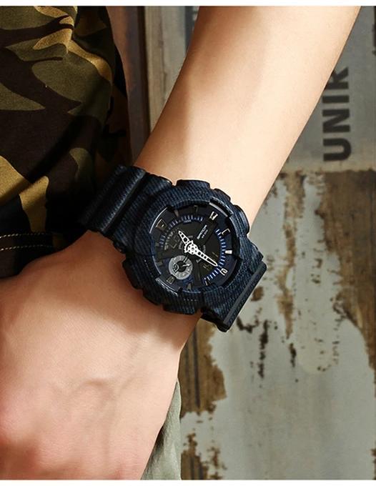 New Fashion Casual Sports Digital Rubber Cowboy Waterproof Watch For Men And Women-FunkyTradition