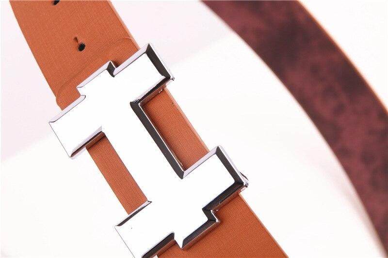 Luxury Designer H Pattern Belts For Men-FunkyTradition