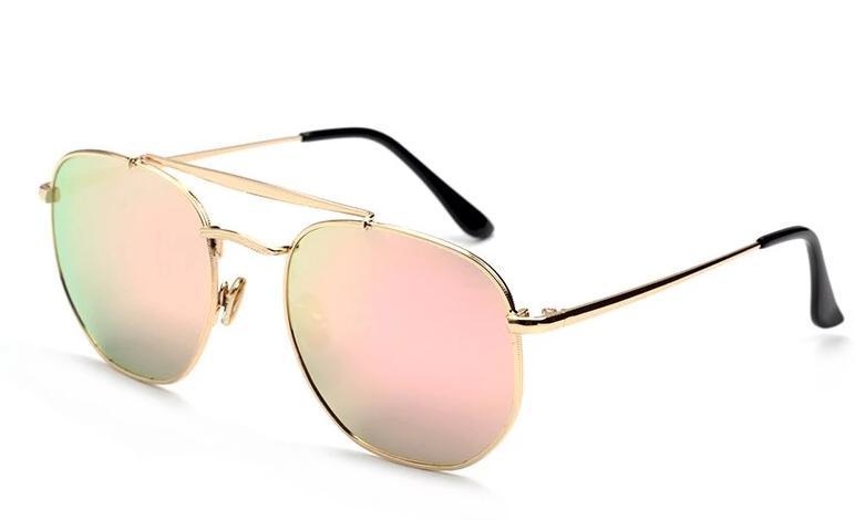 Polygon Metal Sunglasses For Men And Women -FunkyTradition
