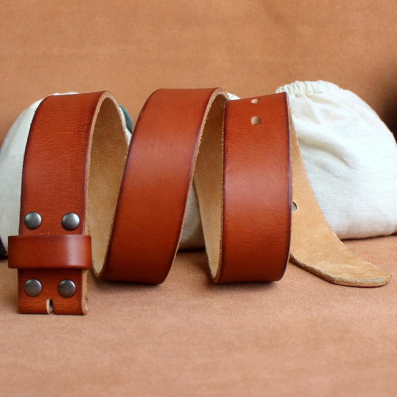 Stylish Genuine Leather Needle Buckle Belt For Men-FunkyTradition