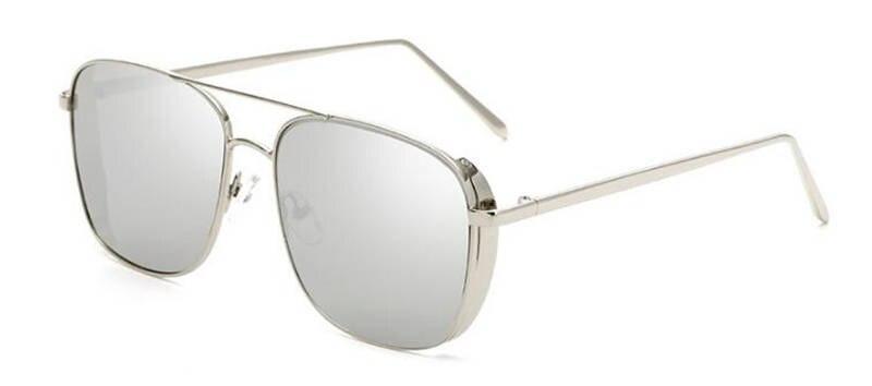 Stylish War Movie Square Vintage Sunglasses For Men-FunkyTradition