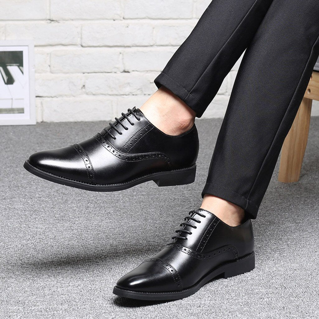 Oxford Leather Shoes For Men Casual Formal And Party Wear- FunkyTradition