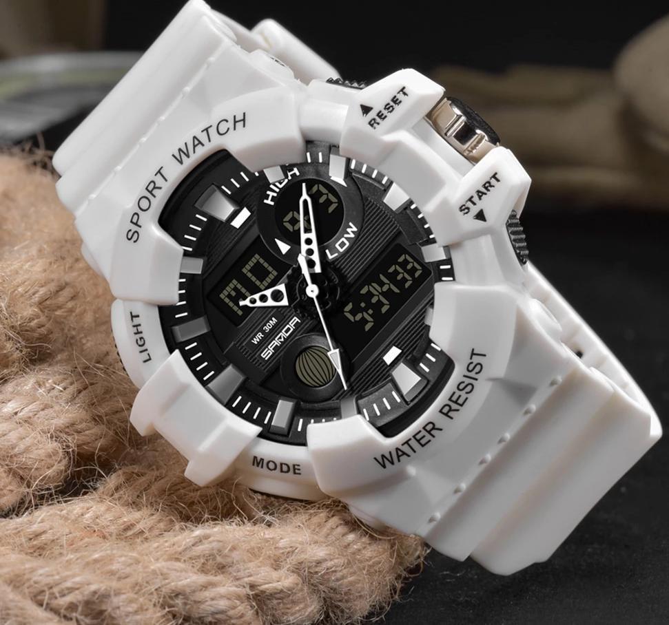 Buy Luxury Led Plus Analog Digital Military Quartz Watch For Men