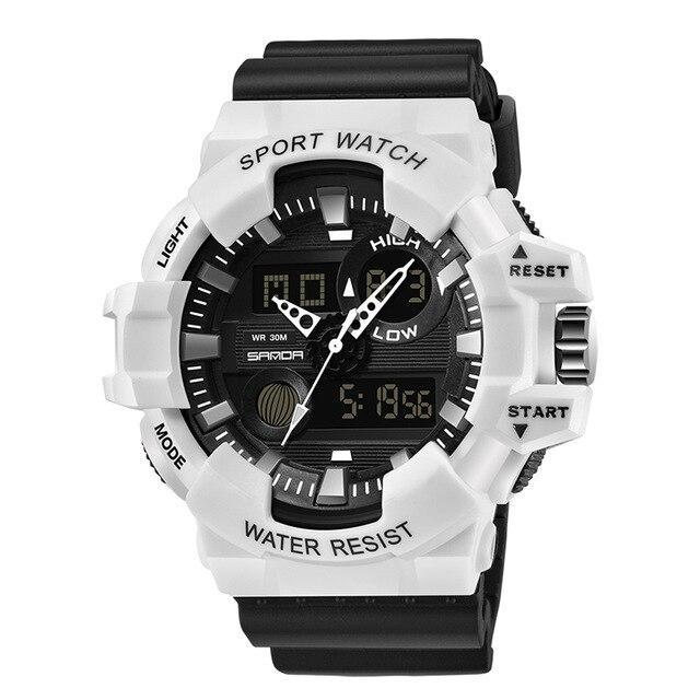 Luxury Led Plus Analog Digital Military Quartz Watch For Men And Women-FunkyTradition