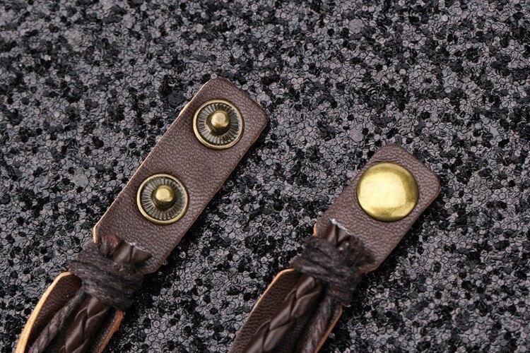 Women Luxury Leather Ladies Wrist Watch With Vintage Bracelet -FunkyTradition
