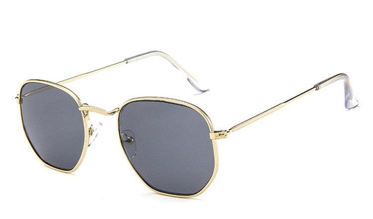New Stylish Edition Hexagonal Sunglasses For Men And Women -FunkyTradition