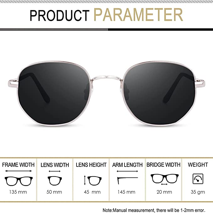 Latest Design Inspired By Srk Pathaan Hexagonal Sunglasses For Men And Women-FunkyTradition