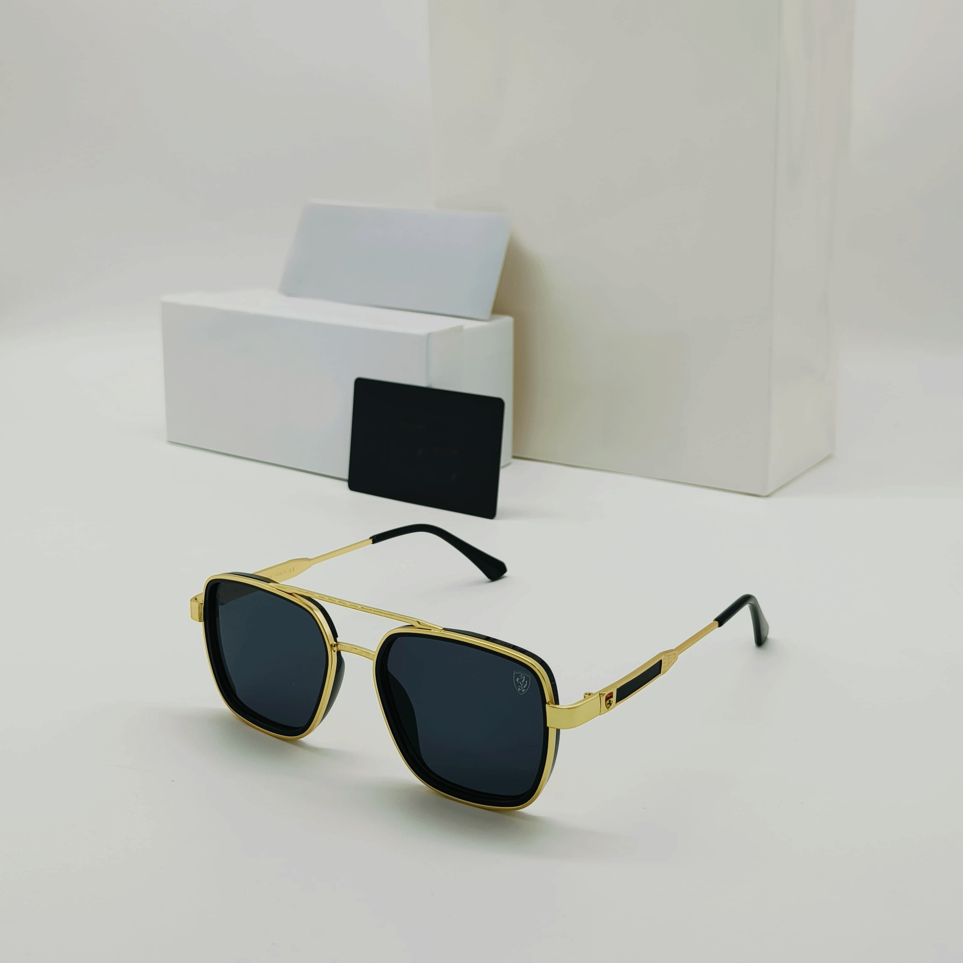 Luxury Oversized Square Multicolor Sunglasses – Unisex Designer Shades with UV Protection