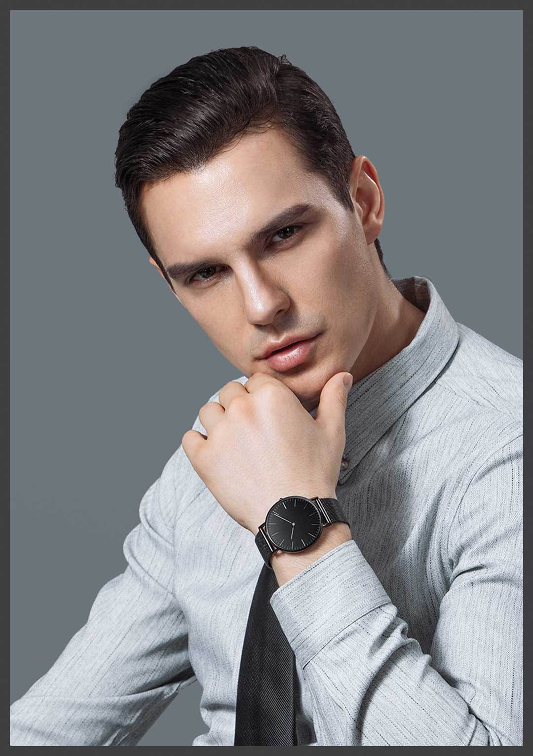 New Classic Metal Quartz Watch For Men And  Women-FunkyTradition