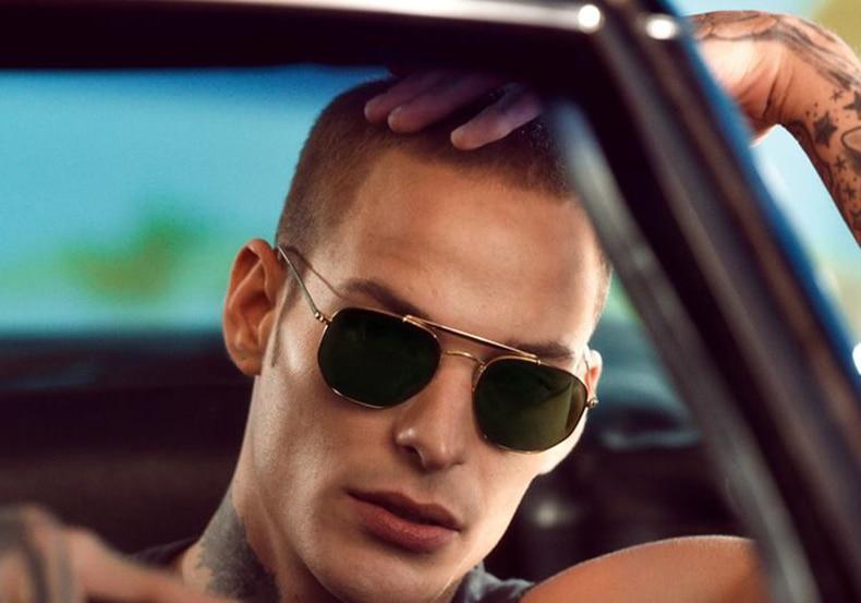 New Square Marshal Sunglasses For Men And Women-FunkyTradition