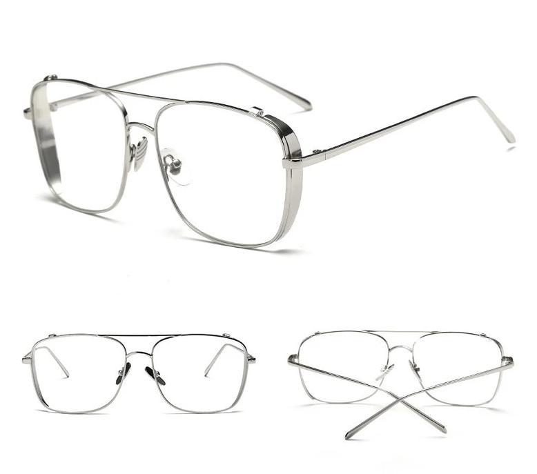 New Metal Alloy Square Sunglasses For Men And Women -FunkyTradition