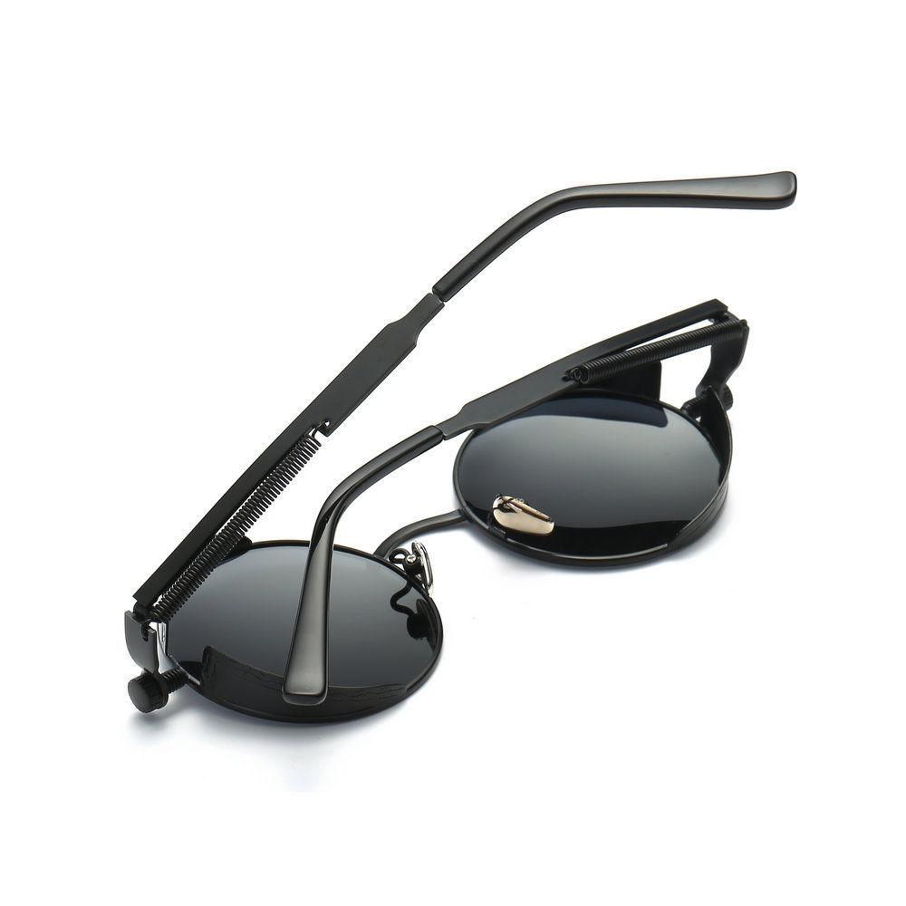 Stylish Vintage Round Sunglasses For Men And Women-FunkyTradition