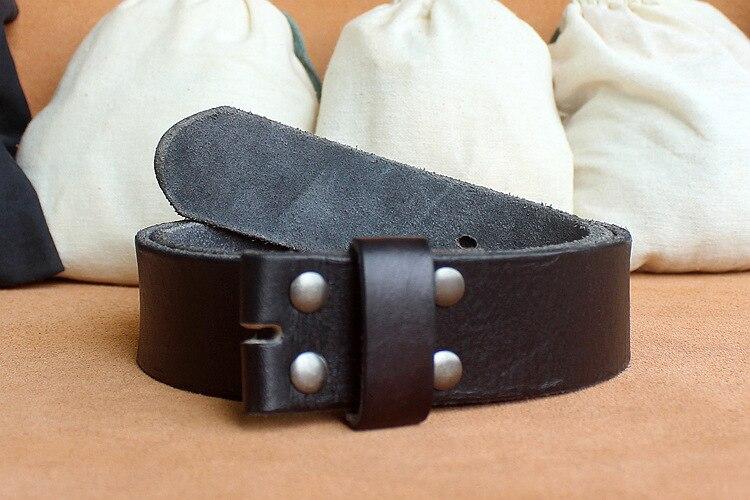 Stylish Genuine Leather Needle Buckle Belt For Men-FunkyTradition