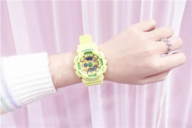 Stylish Unisex Multi function Electronic Sport Waterproof Silicone Watch -FunkyTradition