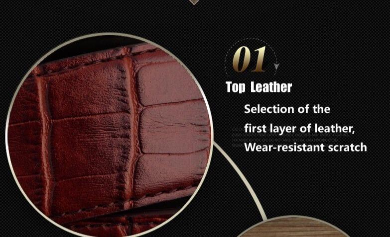 Luxury Design High Quality Genuine Leather Belt For Men-FunkyTradition