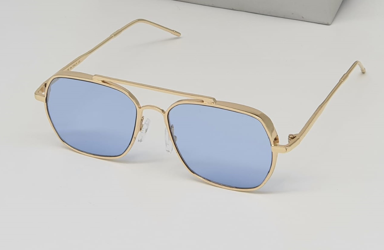 Virat Kohli Stylish Square Metal Frame Sunglasses For Men And Women-FunkyTradition