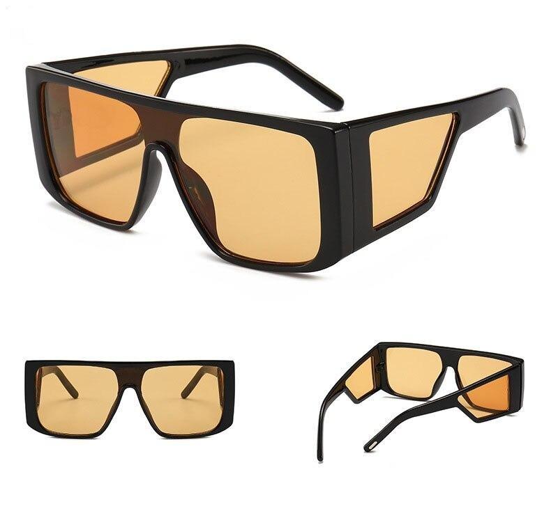 Square Vintage Sunglasses For Men And Women-FunkyTradition
