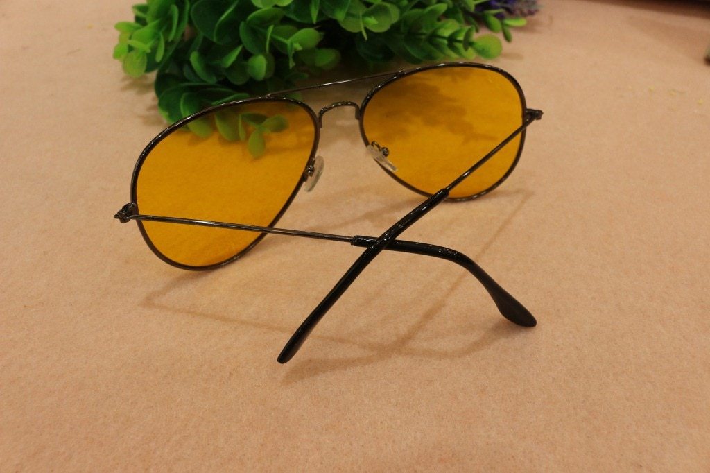 Most Trending Yellow Candy Aviator Sunglasses For Men And Women-FunkyTradition