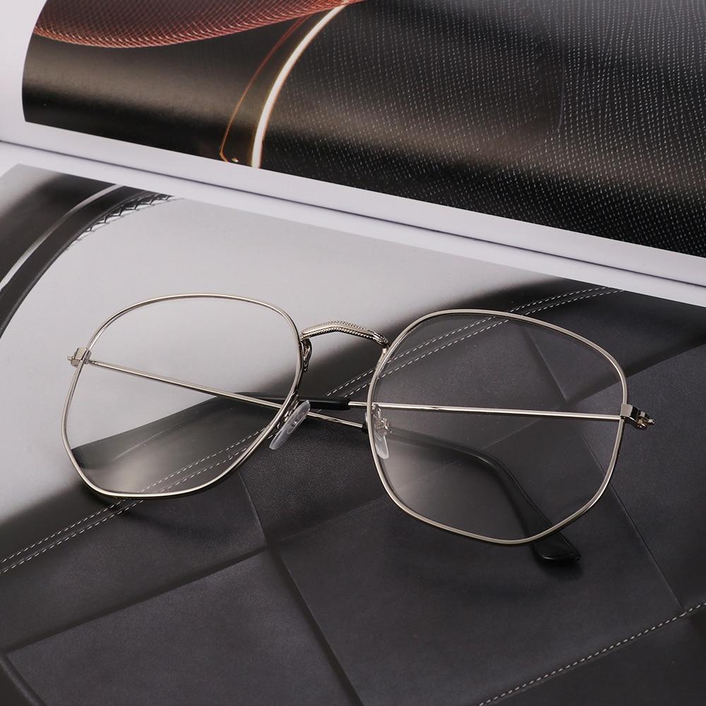 New Hexagon Eyeglasses Frame Reading Glasses Eyewear Men and Women - FunkyTradition