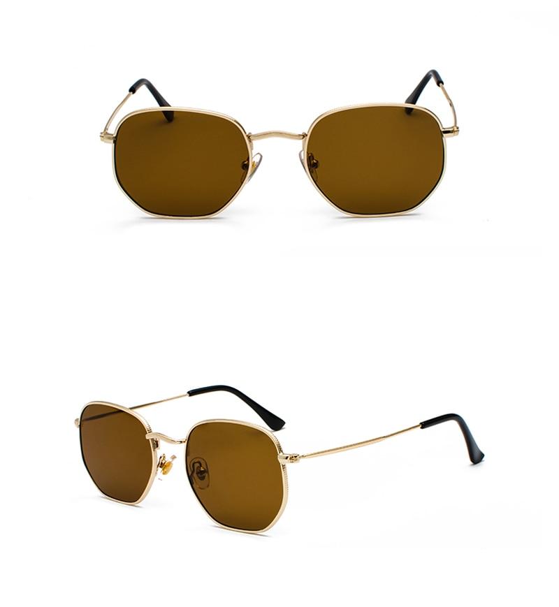 New Hexagonal Design Sunglasses For Men And Women -FunkyTradition