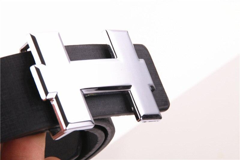 Luxury Designer H Pattern Belts For Men-FunkyTradition
