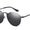 Round Blaze Rimless Sunglasses For Men And Women -FunkyTradition