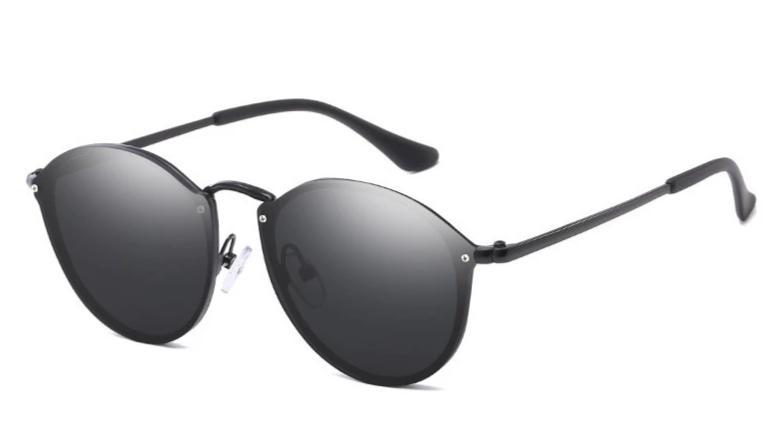 Round Blaze Rimless Sunglasses For Men And Women -FunkyTradition