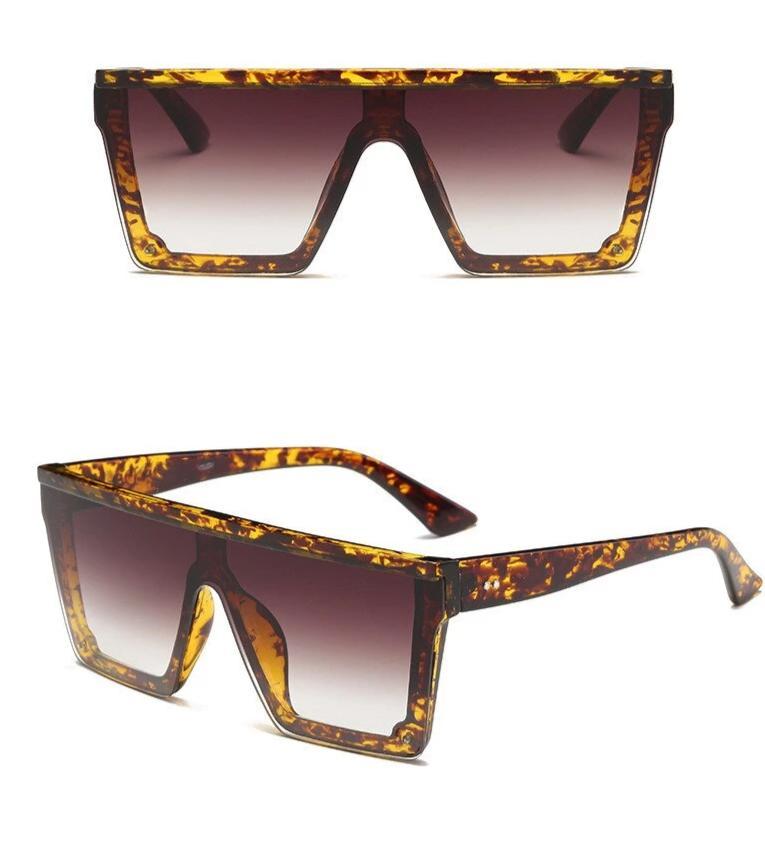 Stylish Flat Square Vintage sunglasses For Men And Women -FunkyTradition