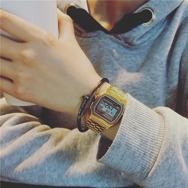 Stylish Rose Gold Business Wristwatch For Men And Women-FunkyTradition