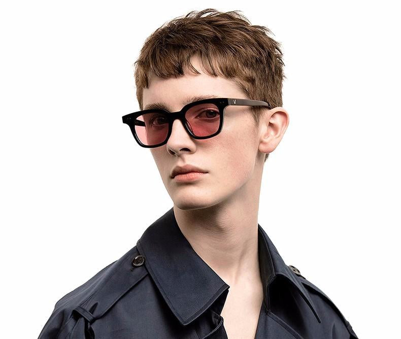 Trendy Square Transparent Sunglasses For Men And Women-FunkyTradition