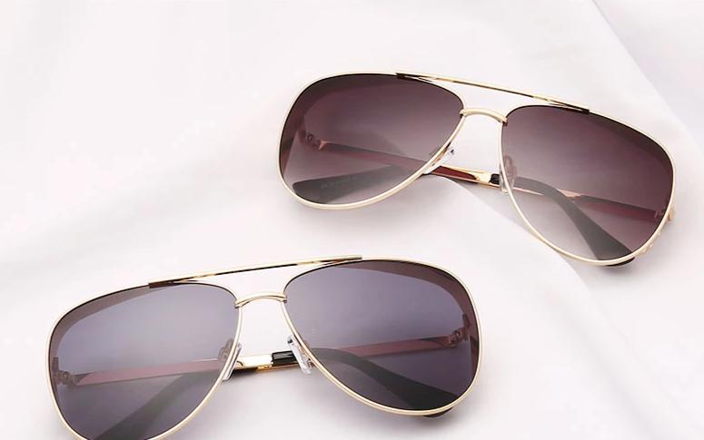 New Stylish Metal Vintage Aviator Sunglasses For Men And Women-FunkyTradition
