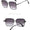 Luxury Square Bee Sunglasses Women Retro Brand designer Metal Frame Oversize-FunkyTradition