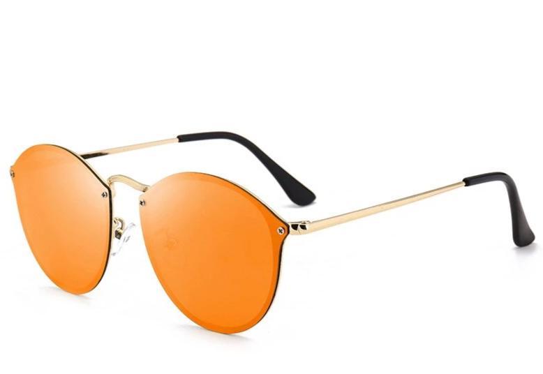 New Blaze Style Rimless Sunglasses For Men And Women -FunkyTradition