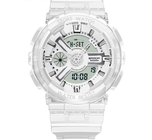 New Stylish Transparent Multi Colour Sports Watches For Men And Women-FunkyTradition