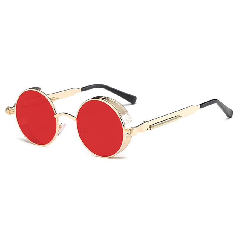 New Stylish Round Metal Frame Sunglasses For Men And Women -FunkyTradition