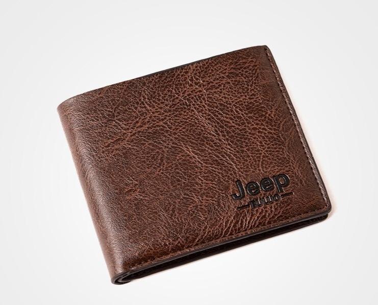 Stylish Jeep Wallet For Men With Small Coin Pocket-FunkyTradition