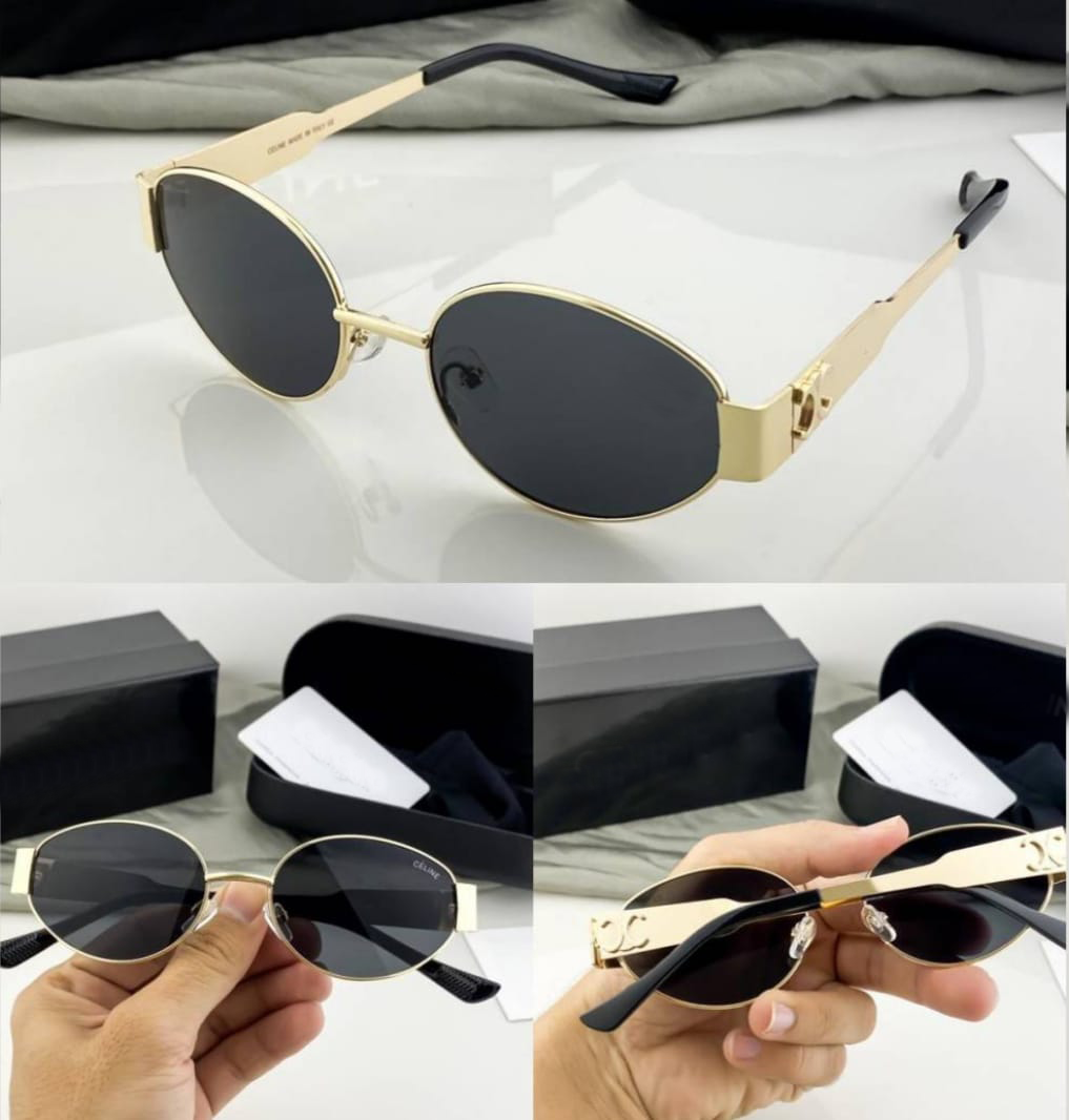 Vintage Oval Retro Sunglasses for Women – Trendy UV400 Fashion Shades