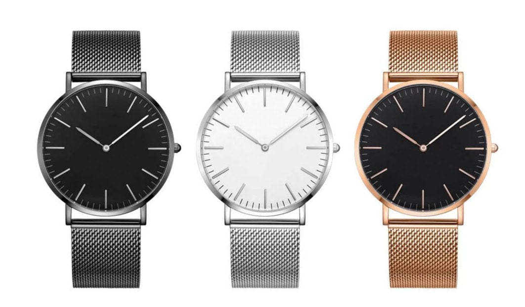 New Classic Metal Quartz Watch For Men And  Women-FunkyTradition